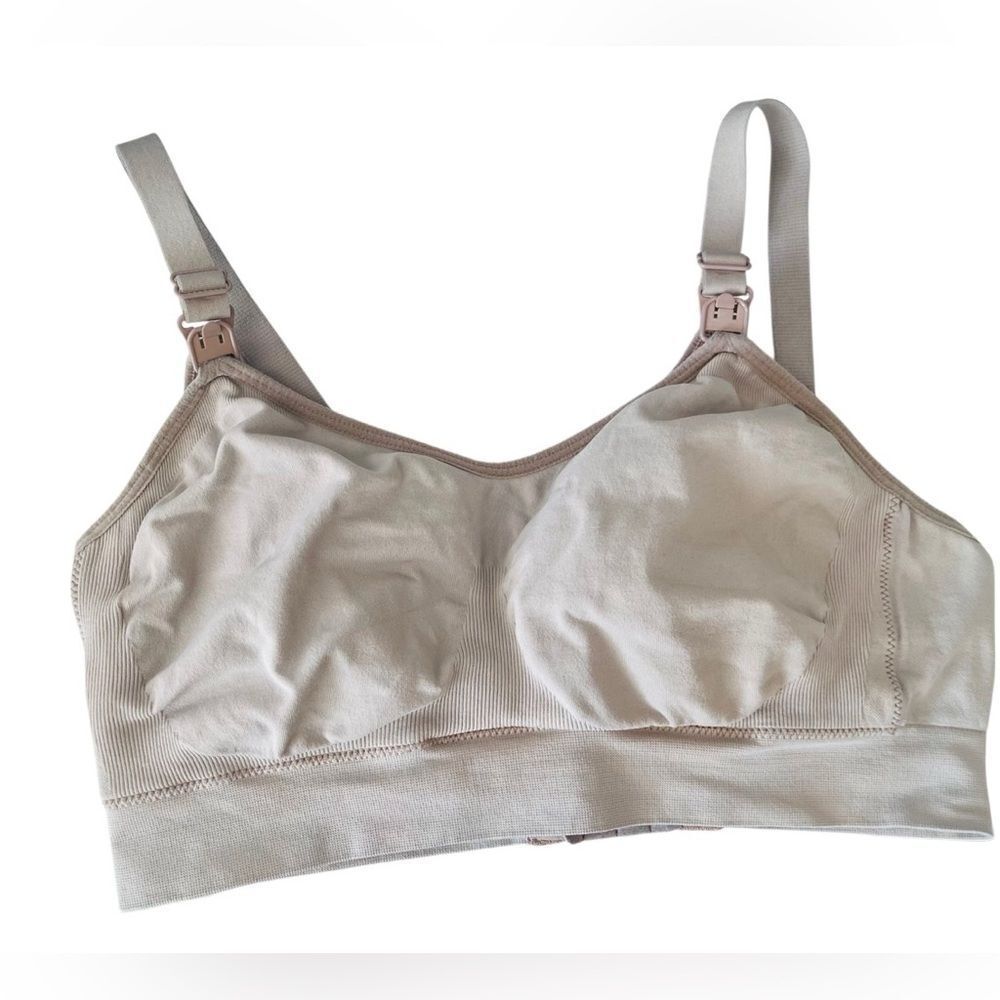 Isabel Maternity Nursing Bra Wireless, Seamless, Adjustable Straps size M
